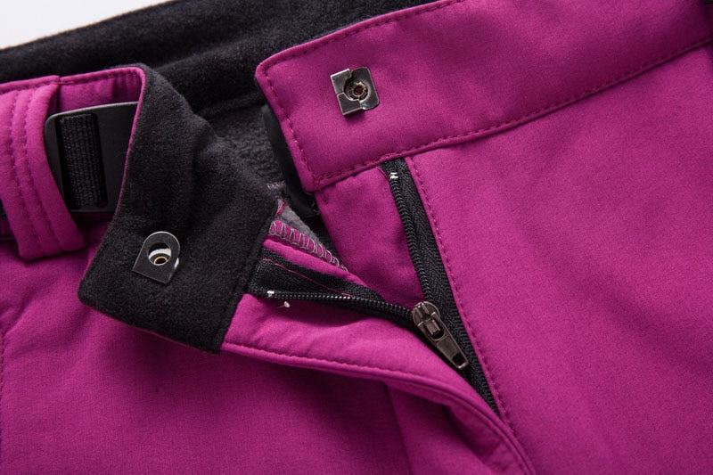 Varme fleece-softshellbukser - Everest