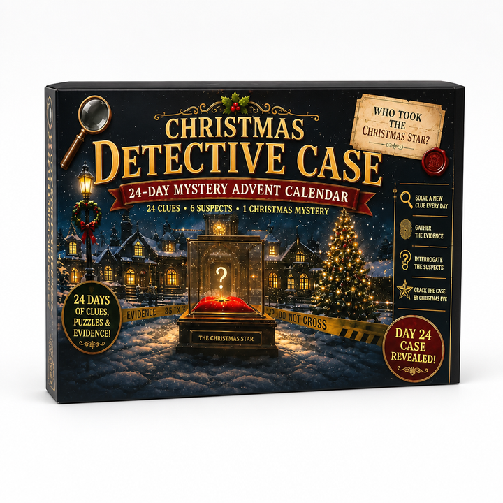 Escape room-julekalender med 24 gåder og 6 hemmelige temaer