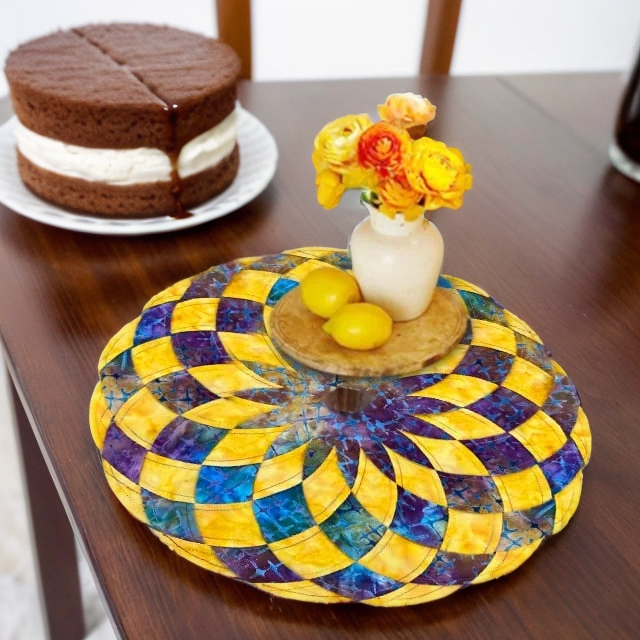 Syskabeloner til dækkeservietter af stof - Nemt sæt til håndlavet bordpynt