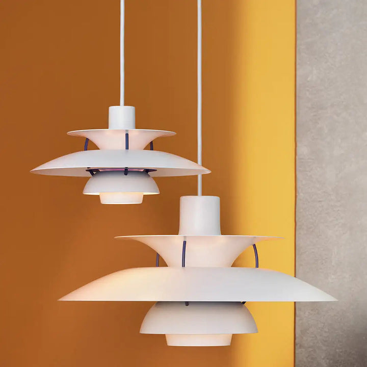 Moderne rund LED-loftlampe – dæmpbar & holdbar – stilfuld belysning til stue, spisestue & kontor