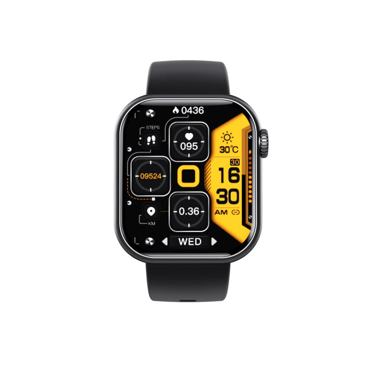 Vandtæt smartwatch med blodtryksmåler, iltmætning og søvnovervågning