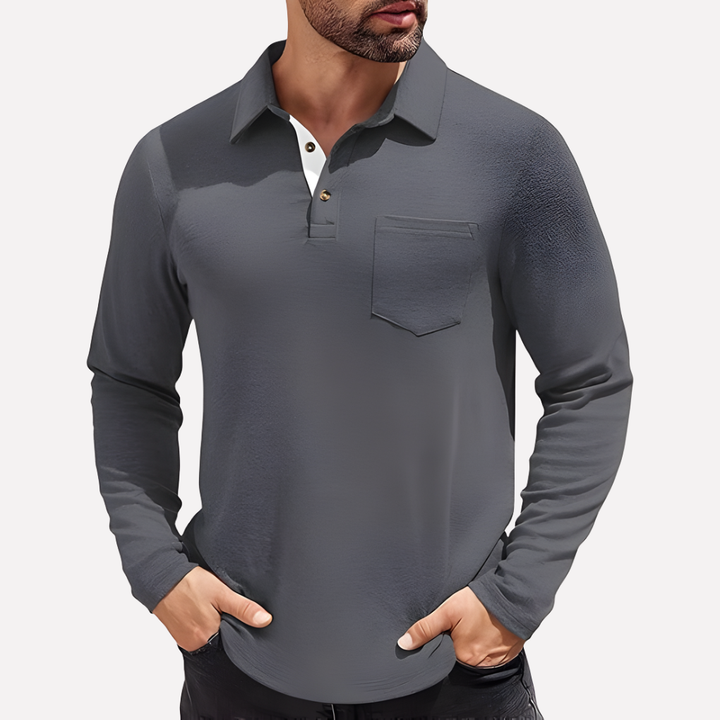 Mænds Casual Crew Neck T-Shirt – Klassisk Stil til Hverdagsbrug