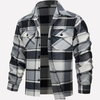 Mænds Plaid Flannel Skjorte