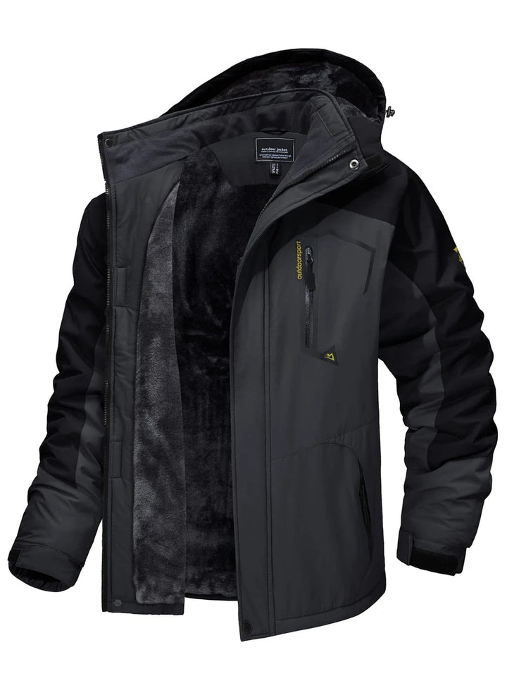 Laurens Summit Parka | Fleeceforet jakke med hætte