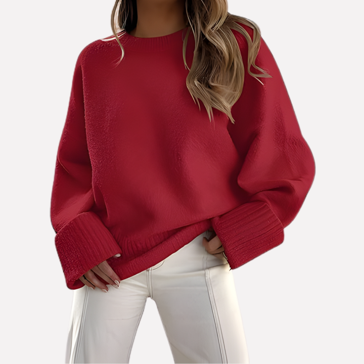 Kvinders Oversized Chunky Pullover
