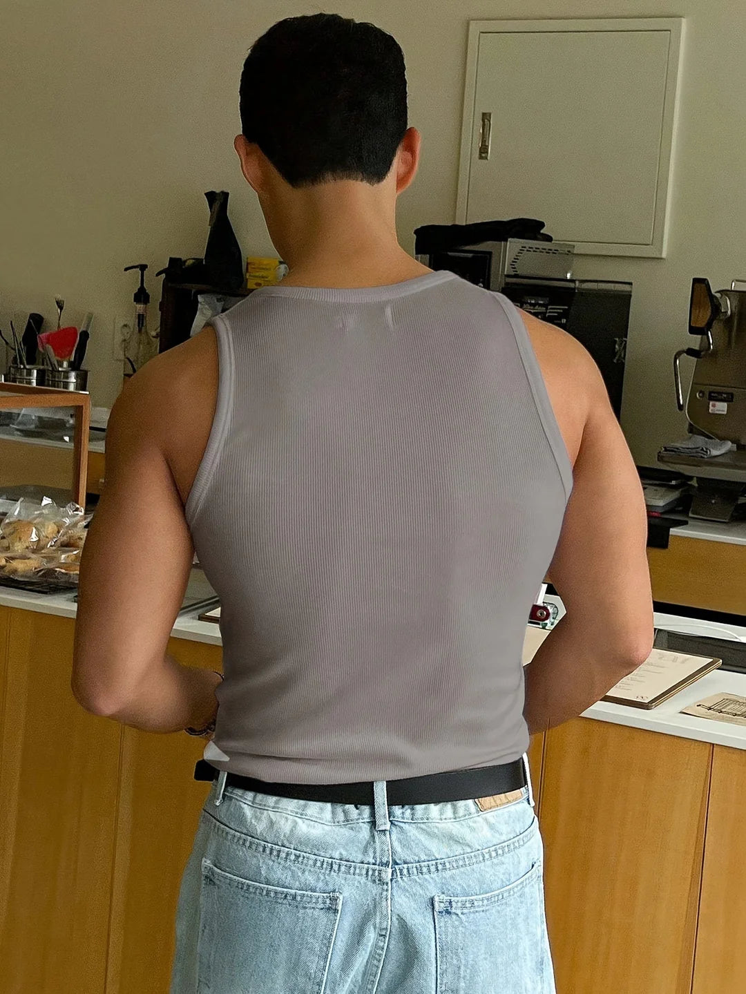 Åndbar Sommer Tanktop til Mænd – Komfort og Stil i Ét