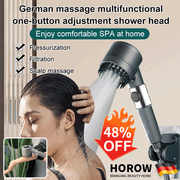 Bruserhoved – PowerSpray – øget vandtryk – spa-oplevelse
