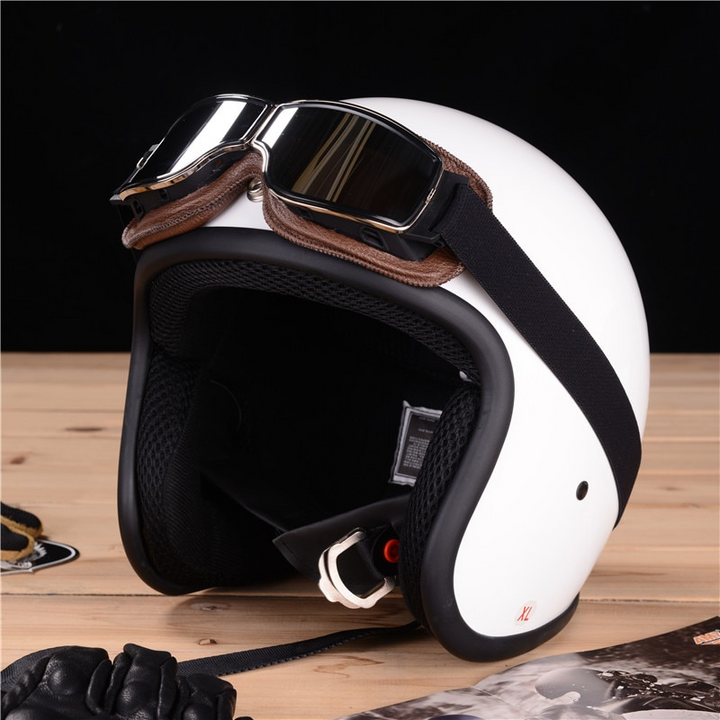 Vintage motorcykelbriller i læder – RiderEdge