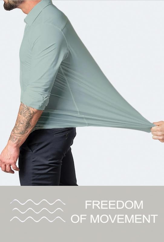 Slim fit-herreskjorte til foråret 2026 – strygefri – David