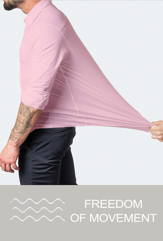 Slim fit-herreskjorte til foråret 2026 – strygefri – David