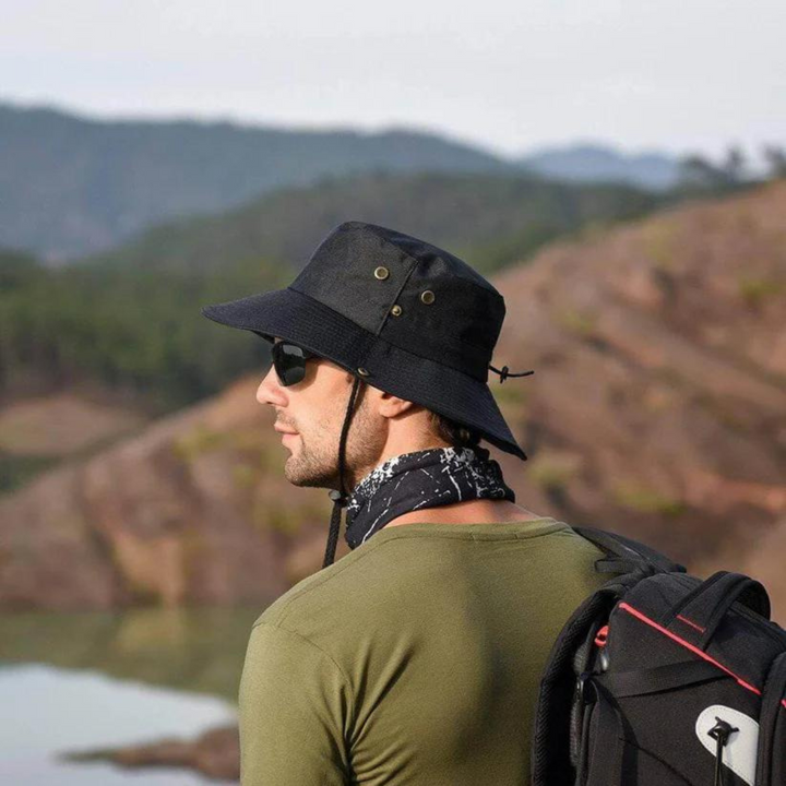 Outdoor-bøttehat med UV-beskyttelse – Stormtrail