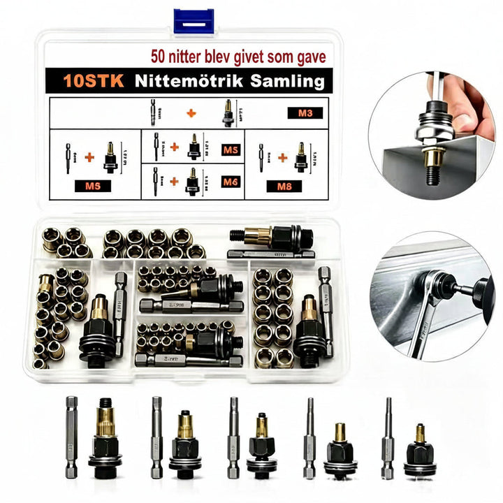 Riveted Nut Set, Automotive Repair Parts