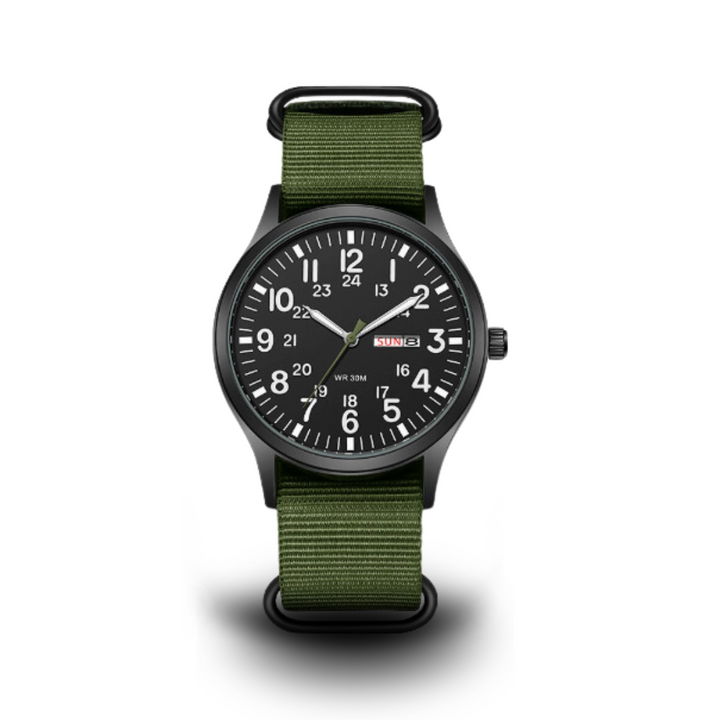 Outdoor herreur – vandtæt 100 m, ridsefast safirglas