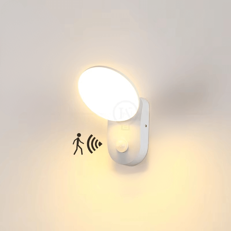 Intelligent LED-væglampe med bevægelsessensor