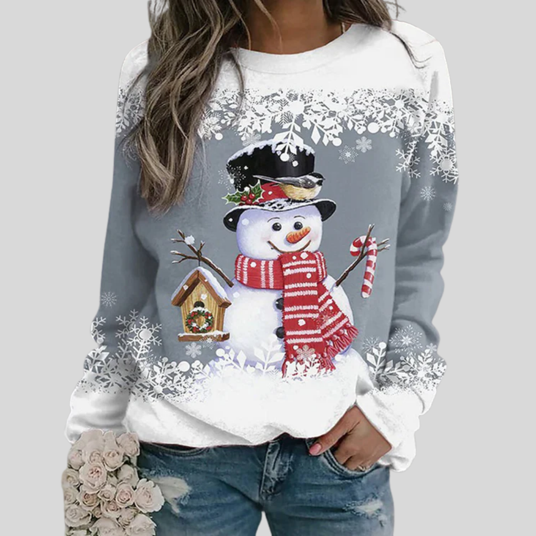 Julesweatshirt til kvinder