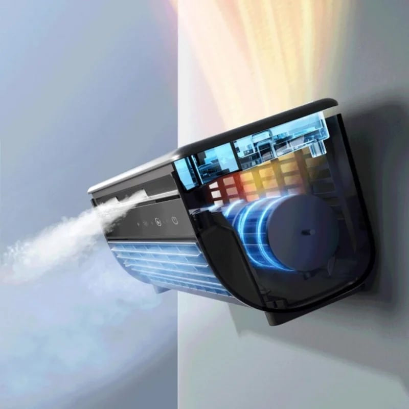 AirWave – Genopladelig tårnventilator
