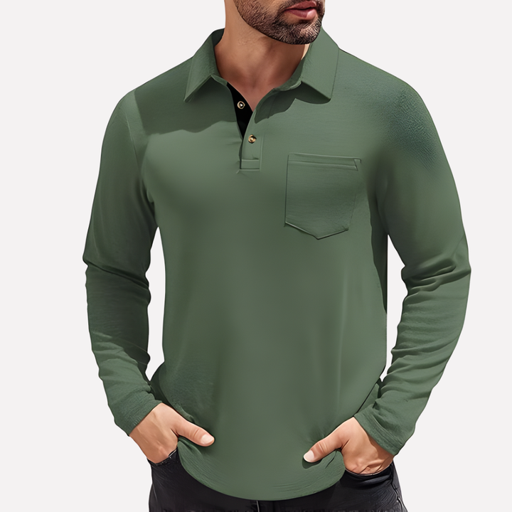 Mænds Casual Crew Neck T-Shirt – Klassisk Stil til Hverdagsbrug