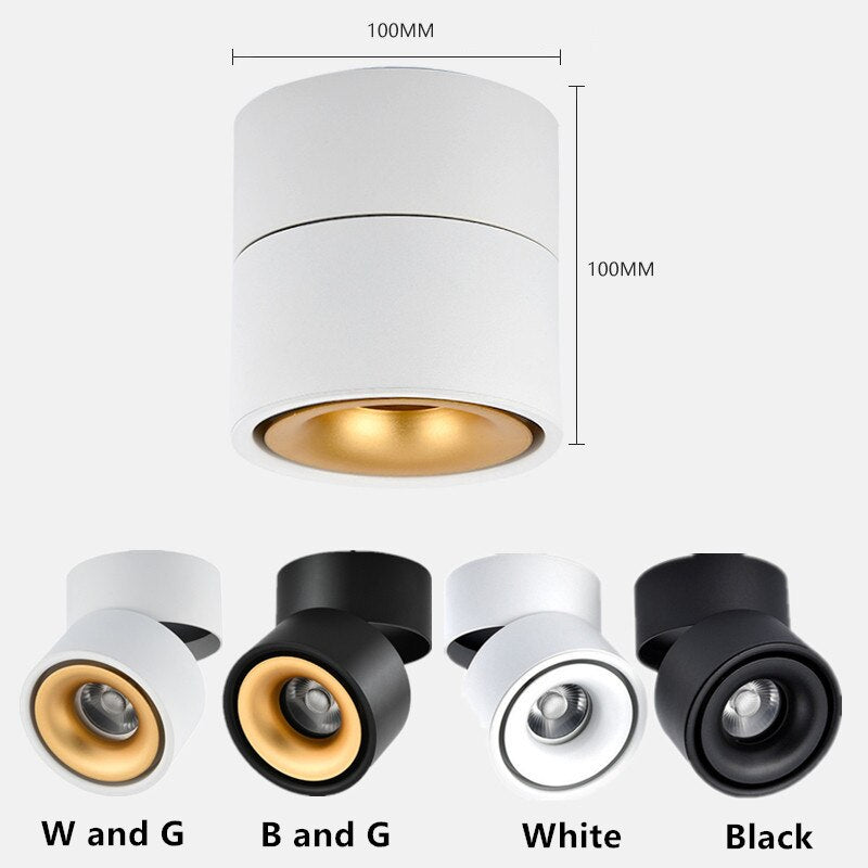 LED-spot til loft - 7W, 12W, 15W