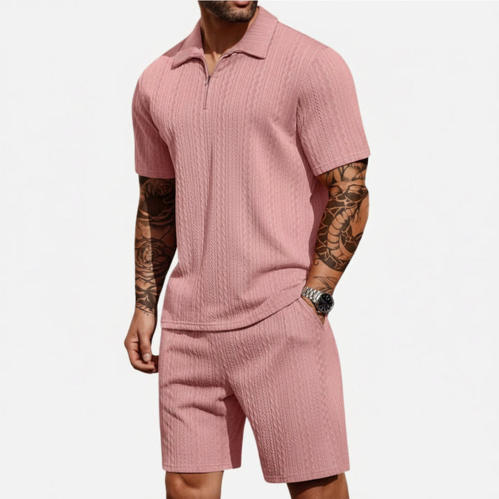 Cross-border European-size Best-selling Mens Summer Plaid