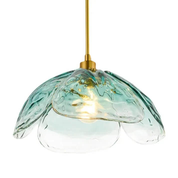Hængelampe med blomsterblad - Elegant natlampe