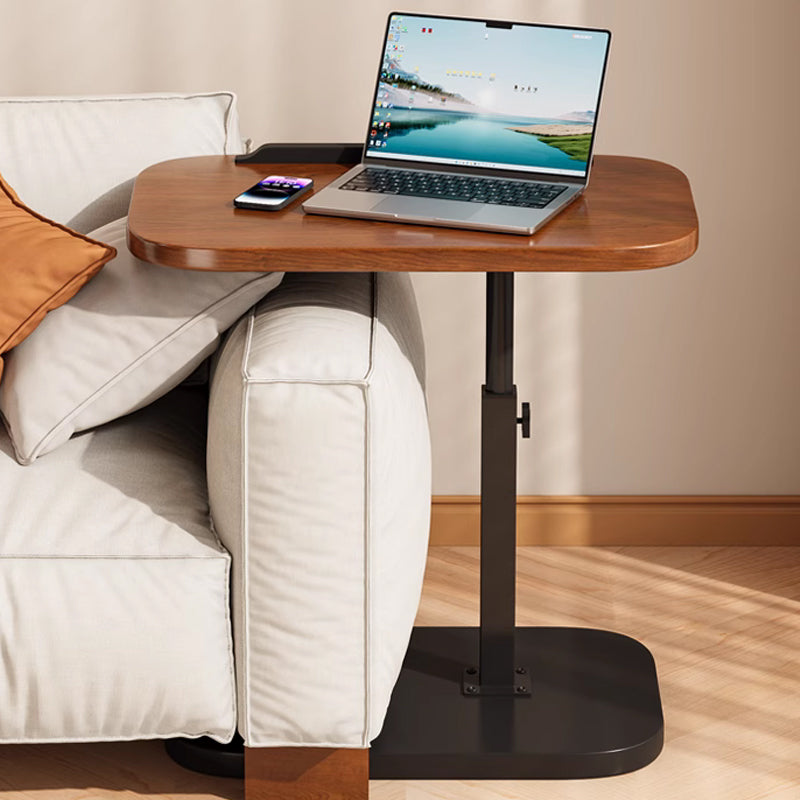 Højdejusterbart rullende laptopbord med 360° drejelig bordplade, 45–80 cm, 30 kg bæreevne