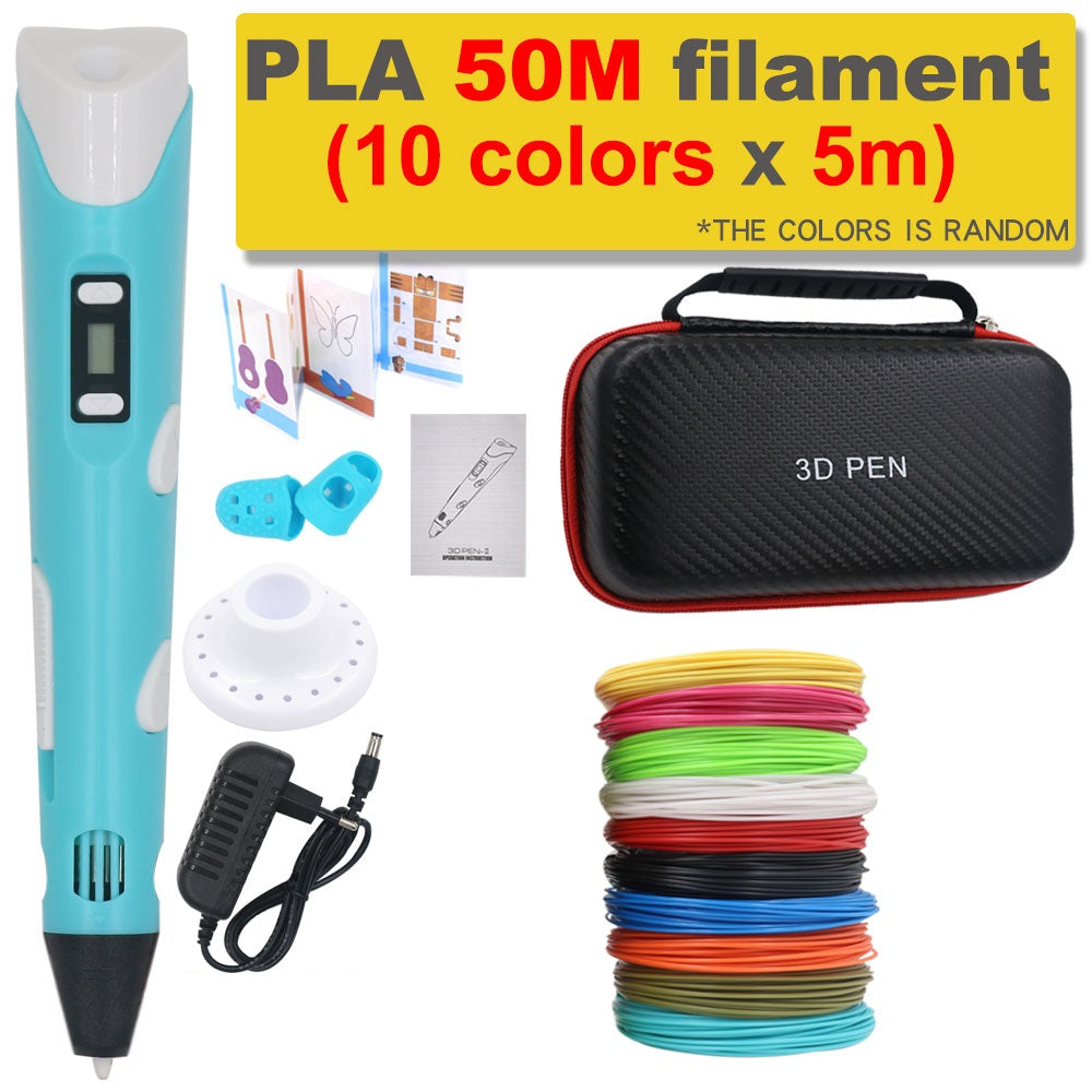 3D-printerpen gør-det-selv med 200 m PLA-filament gave til børn