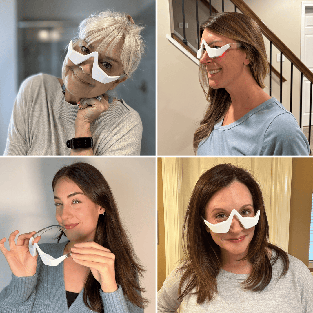 LumaNova Eye Rejuvenator til Rødlysterapi og Mikrostrøm