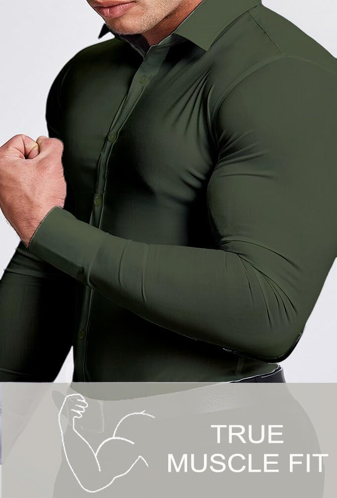 Slim fit-herreskjorte til foråret 2026 – strygefri – David