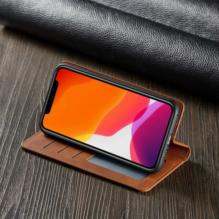 Luksuriøst magnetisk cover til iPhone med stærk beskyttelse