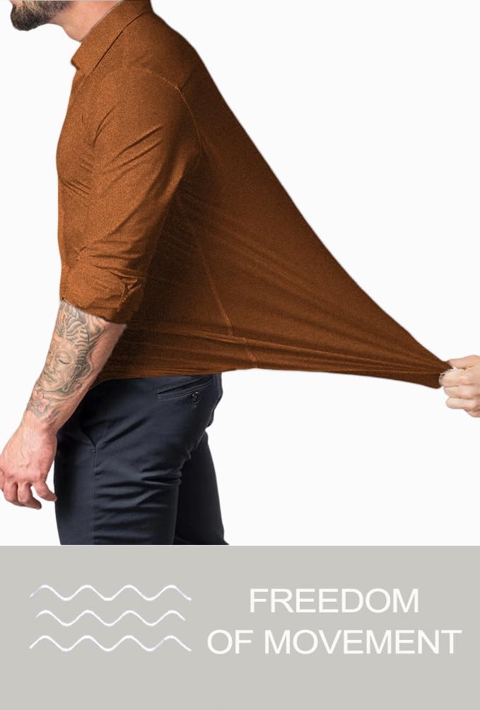 Slim fit-herreskjorte til foråret 2026 – strygefri – David