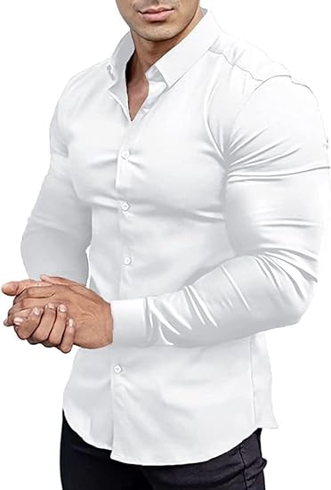 Slim fit-herreskjorte til foråret 2026 – strygefri – David