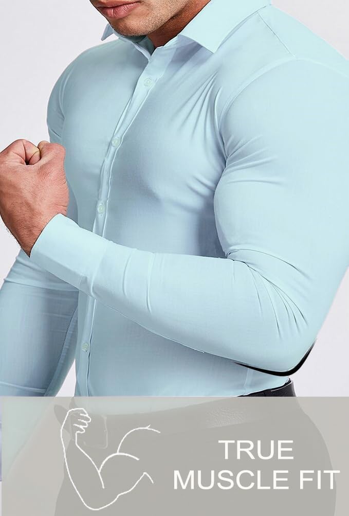 Slim fit-herreskjorte til foråret 2026 – strygefri – David