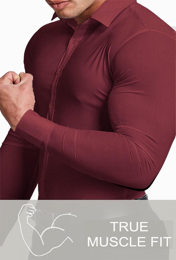 Slim fit-herreskjorte til foråret 2026 – strygefri – David