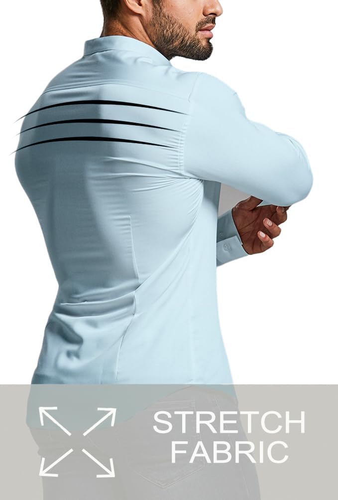 Slim fit-herreskjorte til foråret 2026 – strygefri – David