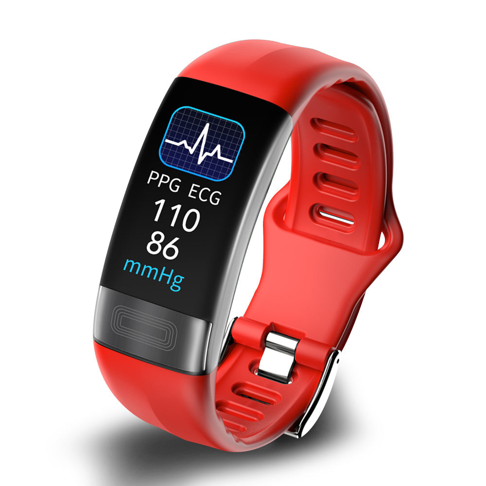 P11 Plus Health-Tracker | Professionel EKG- og blodtryksmåling | HRV-analyse med Lorenz-plot | SpO2- og søvnscreening | Vandtæt IP67 | Cyklusovervågning