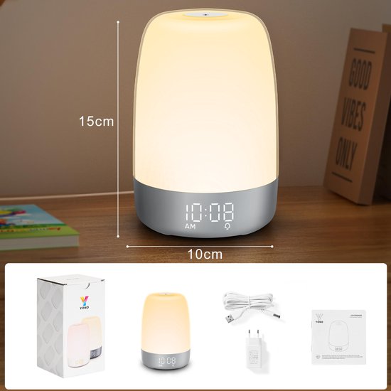 Wake-up light med naturlyde – Aurora