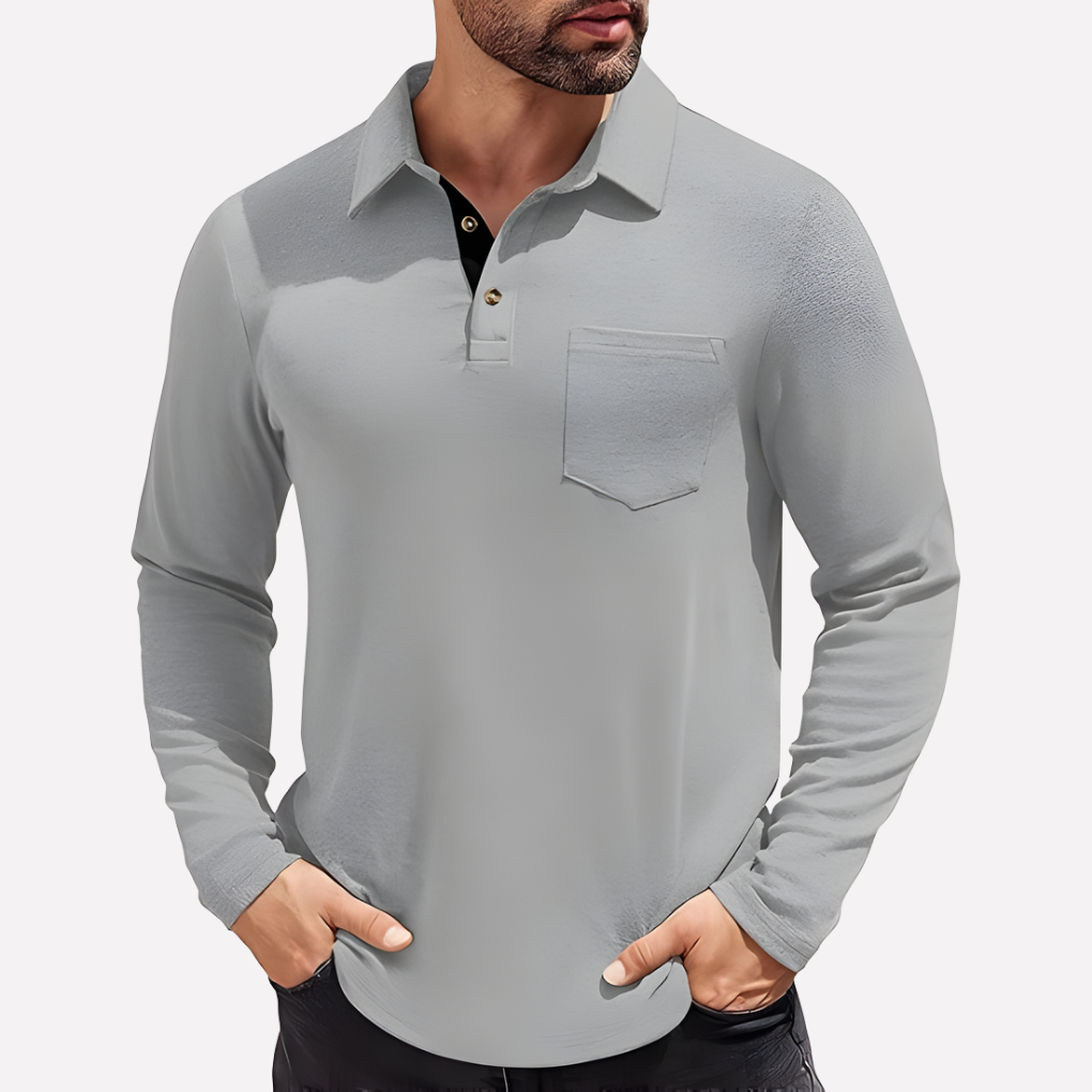 Mænds Casual Crew Neck T-Shirt – Klassisk Stil til Hverdagsbrug