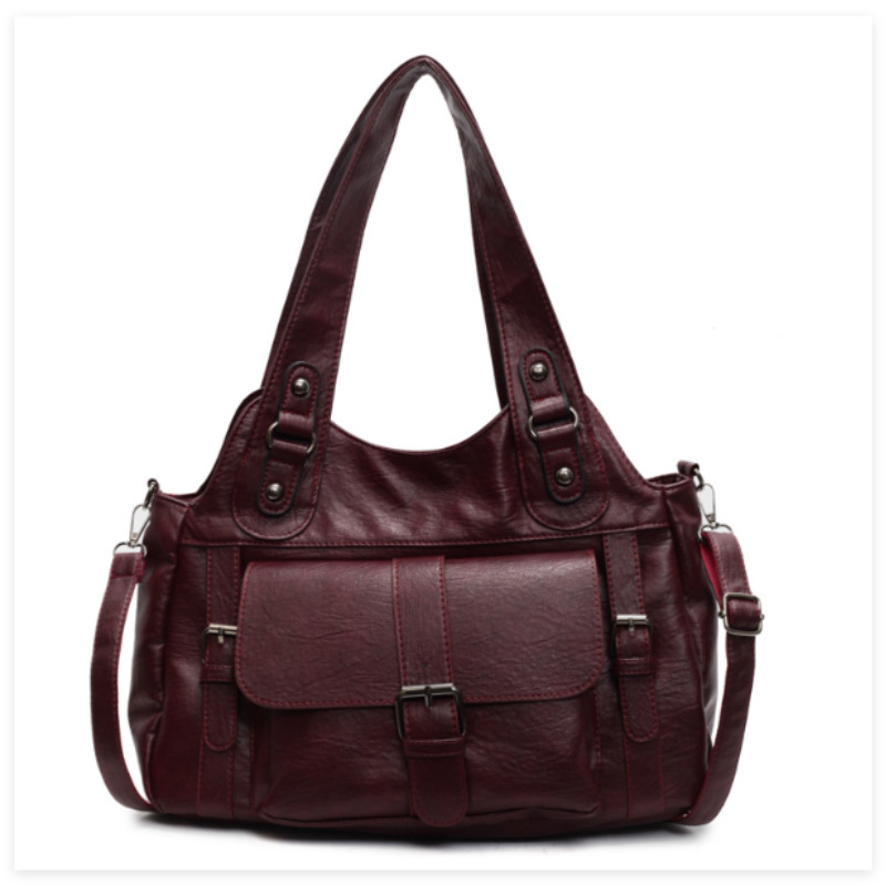 Vintage Elegance Tote Taske – Komfort og Funktionalitet