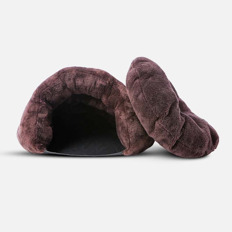 Beroligende hulehundeseng – CozyCave Retreat