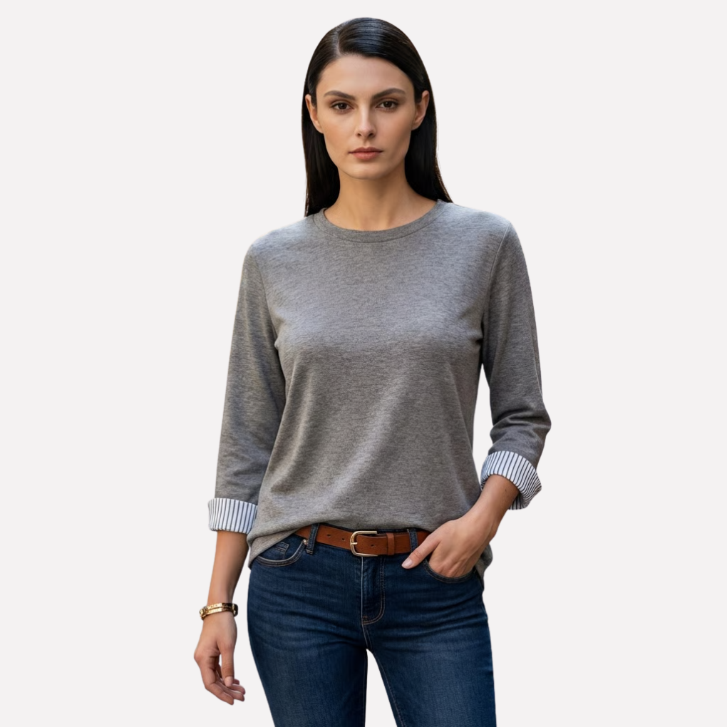 Kvinders 3/4 Ærmet T-shirt