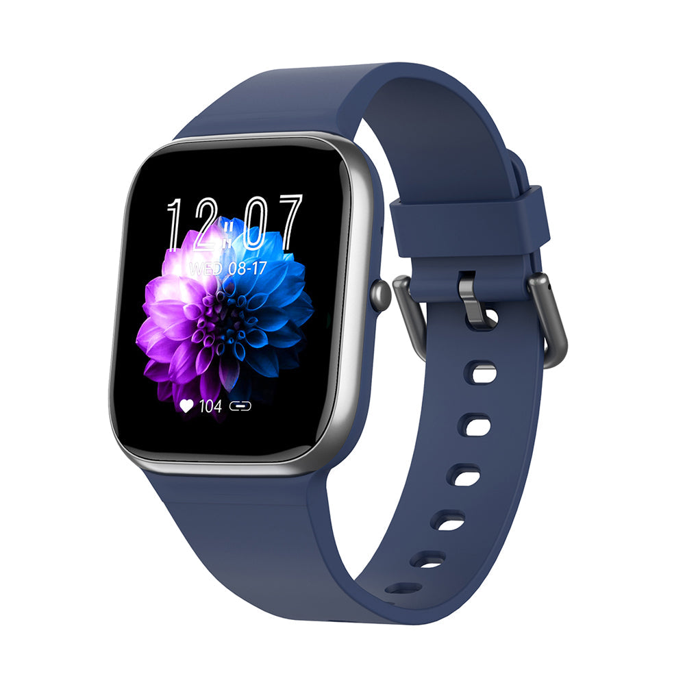 Vandtæt smartwatch med blodtryksmåler, iltmætning og søvnovervågning