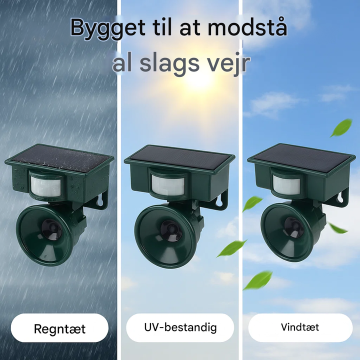 Premium bevægelsessensor fugleskræmmer og fugleskræmmer