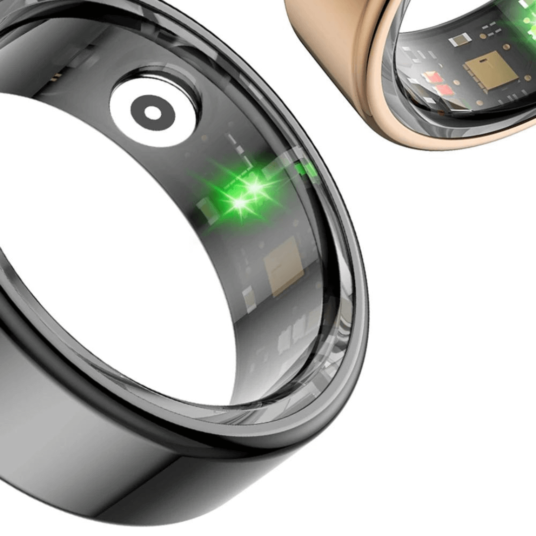 Sundhedstracker-ring i titanium – VitaRing