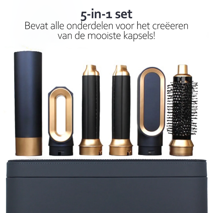 5-i-1 multifunktionel hårstyler med ionteknologi - AuraStyle
