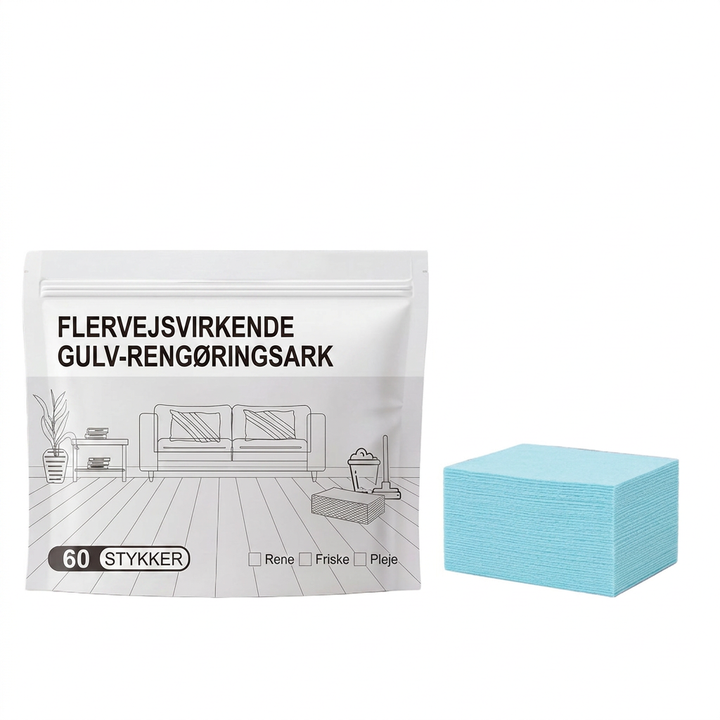 Multi-Effekt Gulvrengøringsark