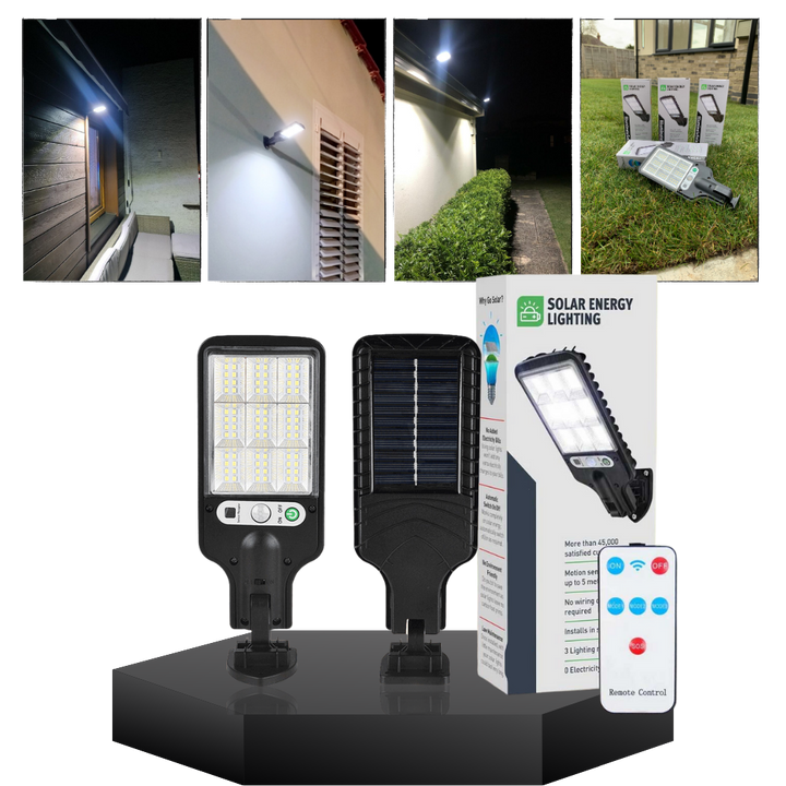 Solar LED-udelampe med bevægelsessensor – Raylux Motion