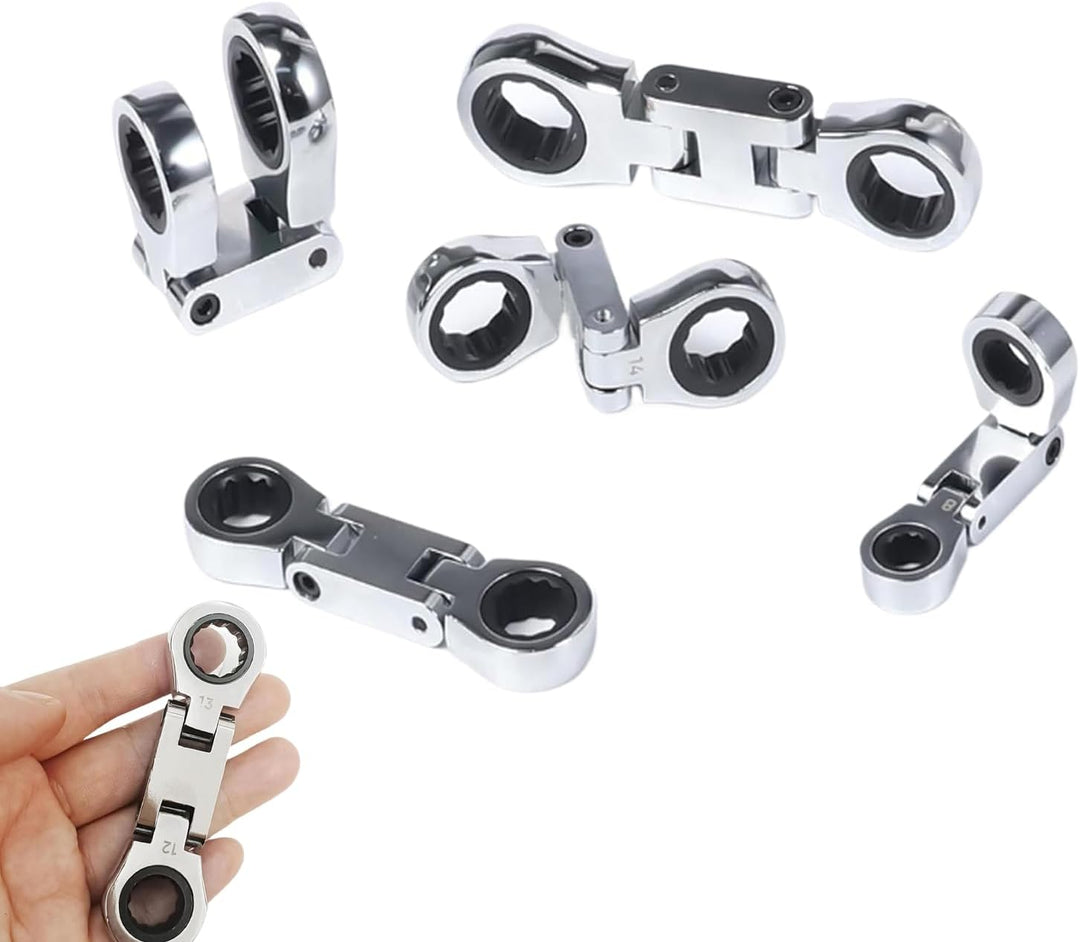 Double Drive Flex-hoved skraldenøgle – Torvex