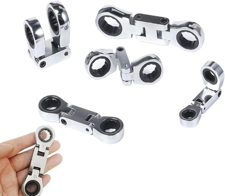 Double Drive Flex-hoved skraldenøgle – Torvex