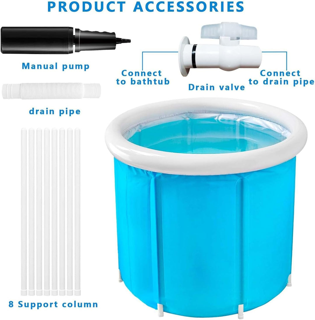Foldbart badekar – Eloria