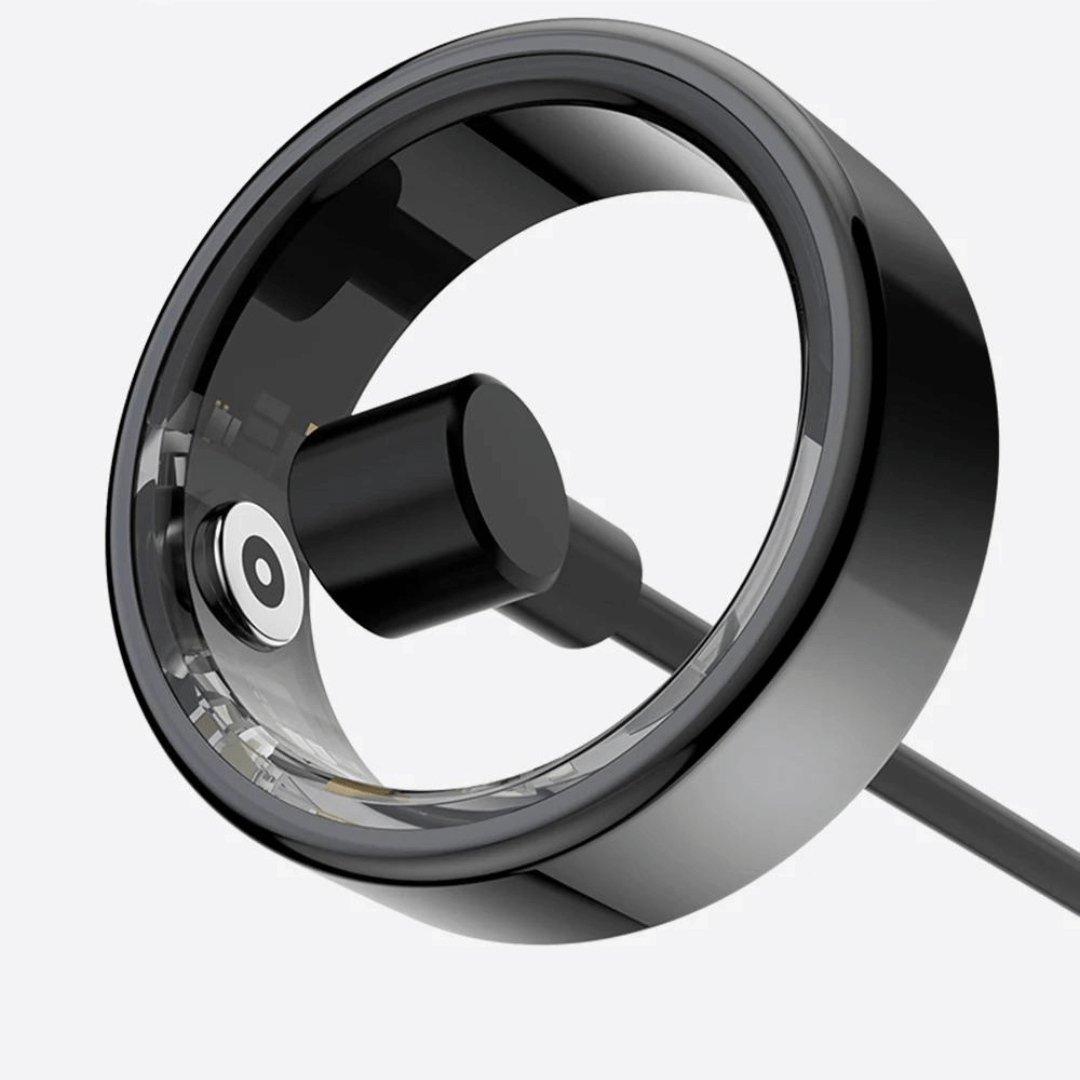 Sundhedstracker-ring i titanium – VitaRing